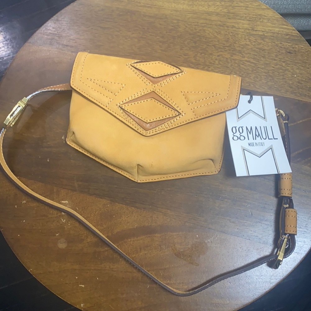 NWT suede Fanny pack